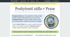 Desktop Screenshot of poskytnuti-sidla.cz
