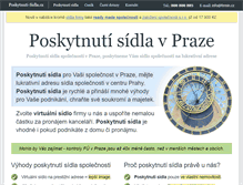 Tablet Screenshot of poskytnuti-sidla.cz